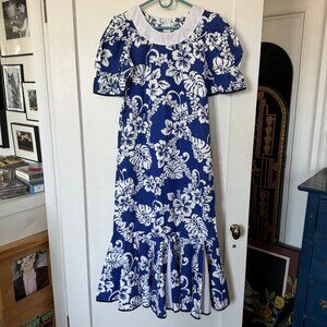 Vintage Hawaiian Dress sz M
